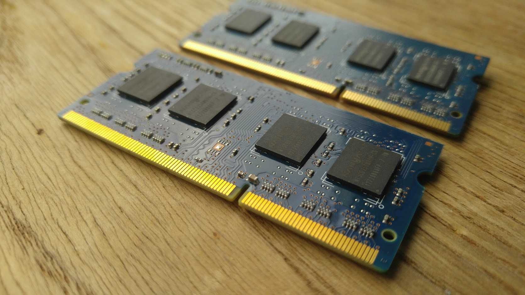 4 ГБ (2+2) оперативная память DDR3 для ноутбука