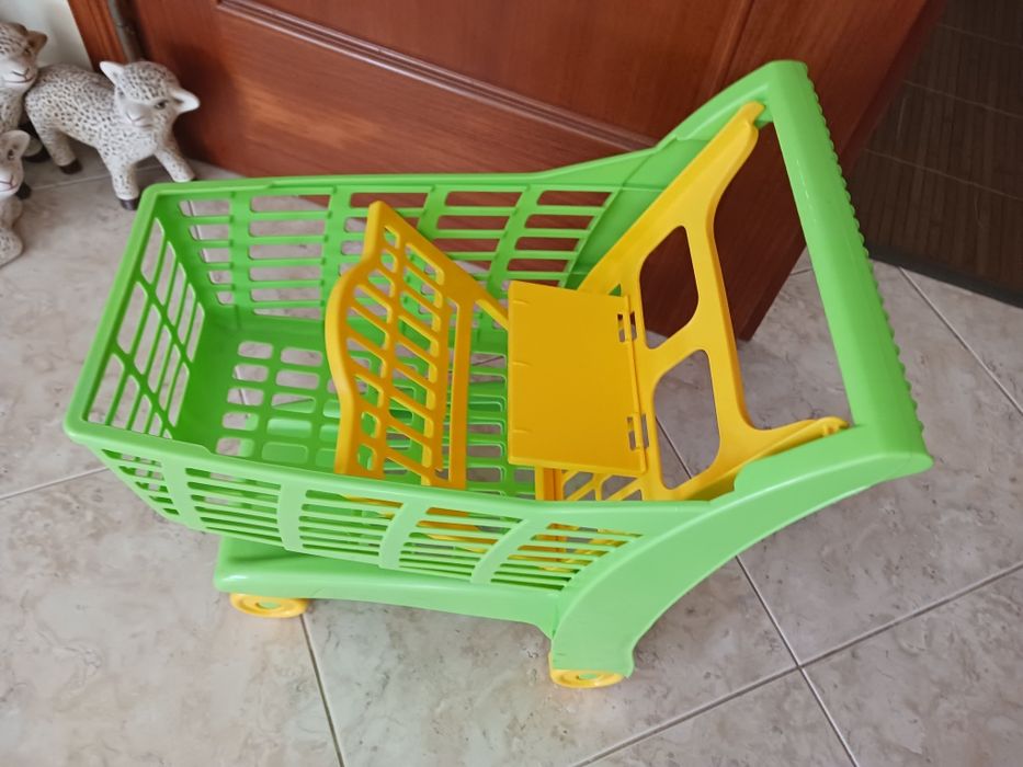 Carrinho de compras de brincar