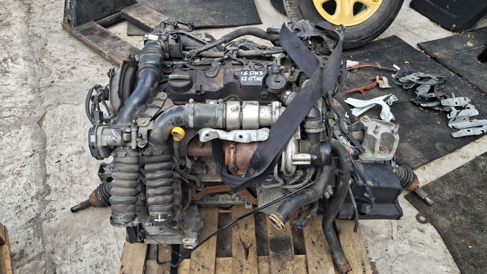 Мотор двигун Peugeot, Citroën, Mazda, Ford Fiesta mk7 1.6 TDCI TZJB