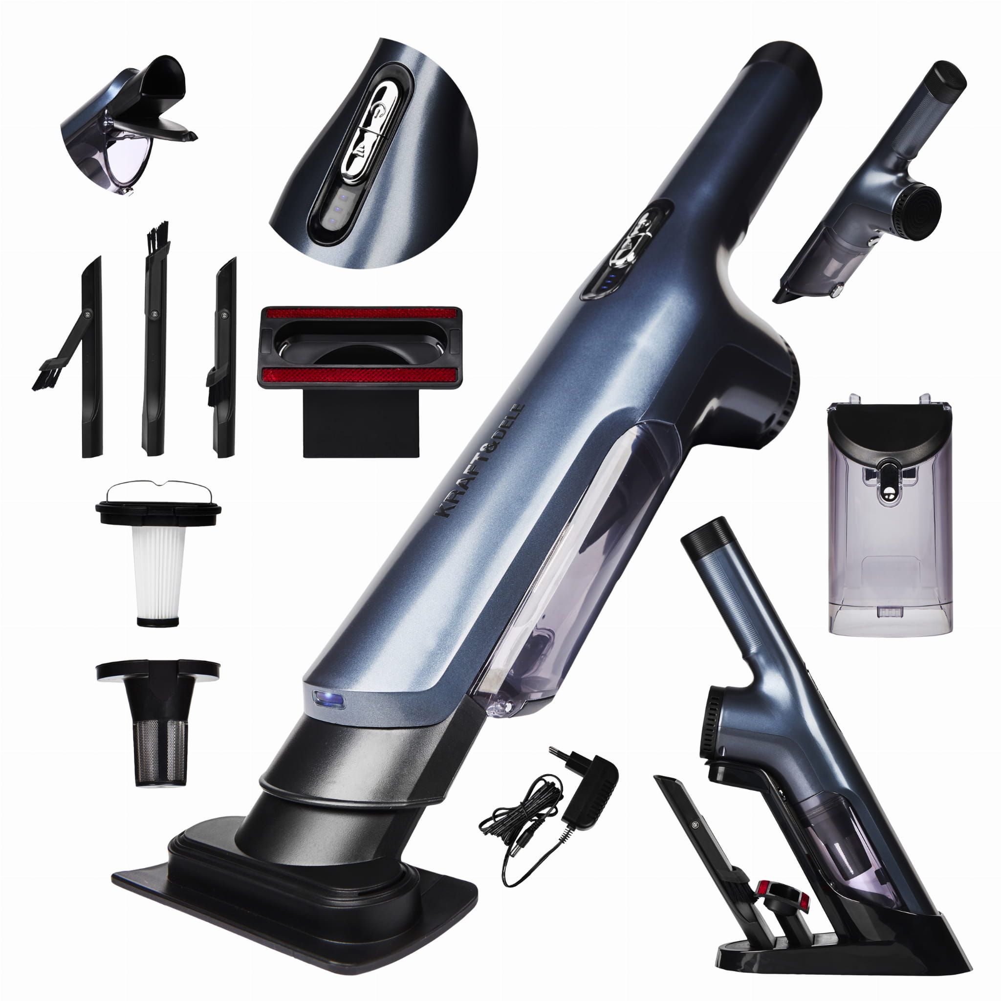 Odkurzacz ręczny akumulatorowy 400w 2500mah KD5159