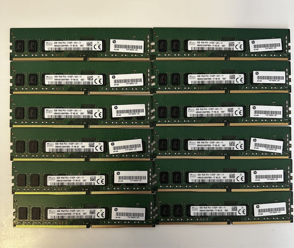 Оперативная память для ПК DDR4 4gb pc4-2133 non-ecc udimm