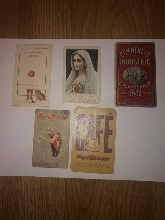 Calendários de marcas de cafés