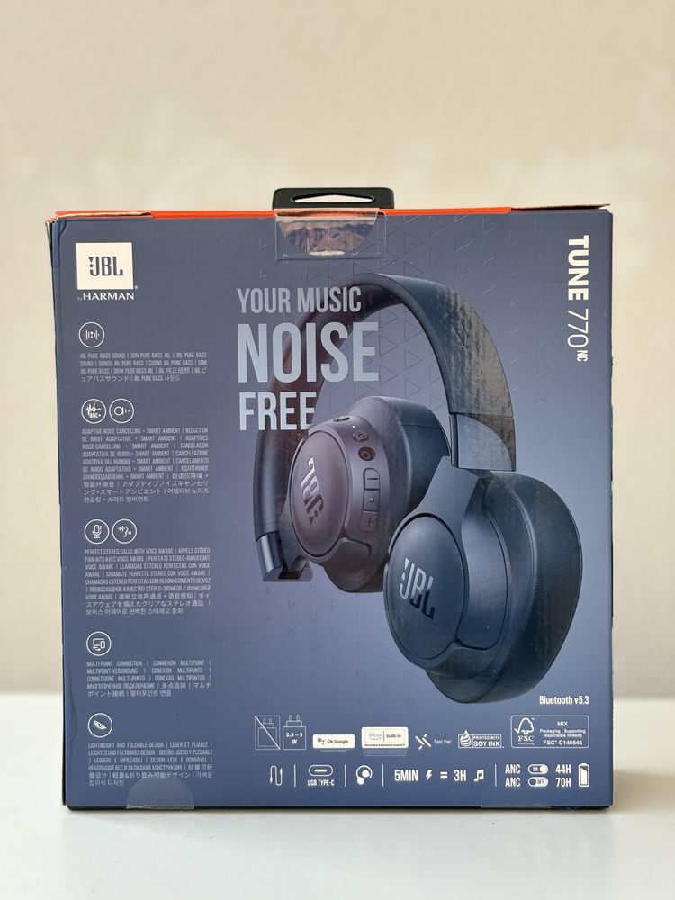 Навушники JBL Tune 770NC Black