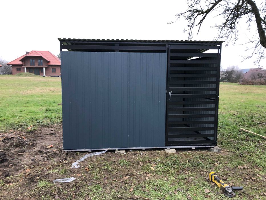 Wiata śmietnikowa schowek ogrodowy producent