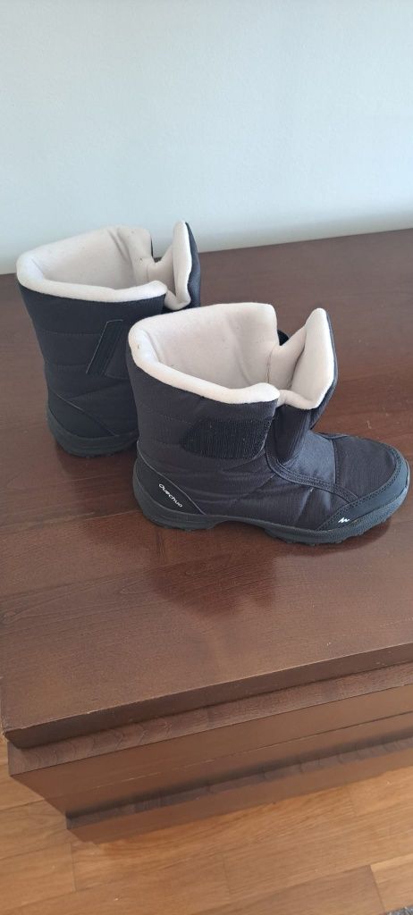 Botas para a neve