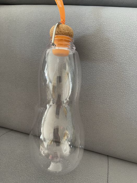 Butelka black+blum orange tritan Eau Good 0,8 l na wklad węglowy
