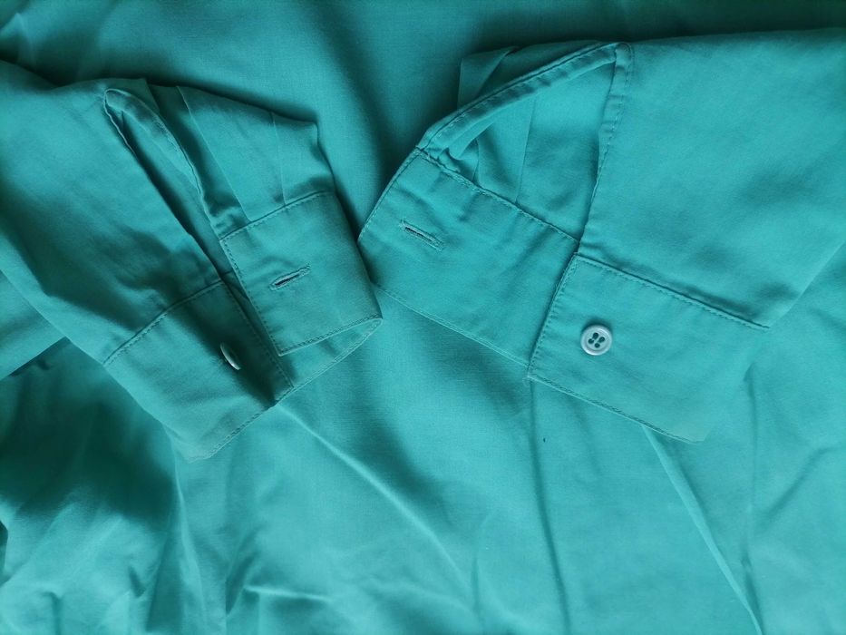 Zielona koszula damska