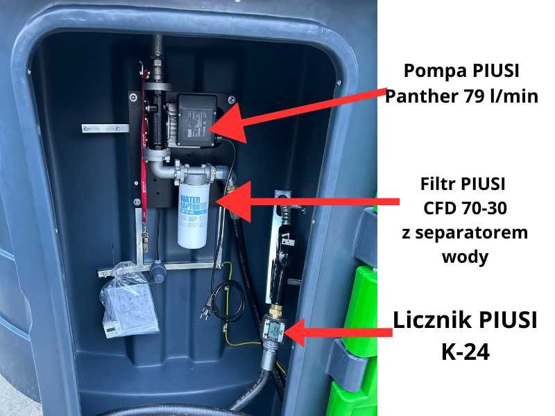 Zbiornik 5000l FORTIS TANK do oleju napędowego dostawa od ręki