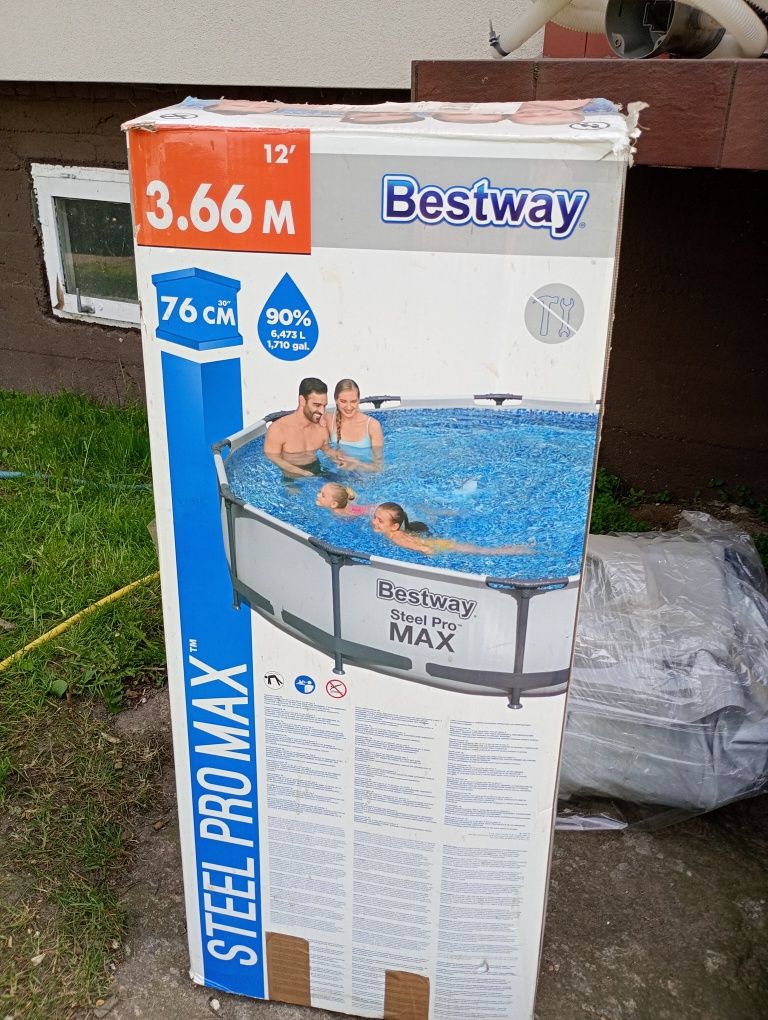 Basen  stelażowy Bestway Max