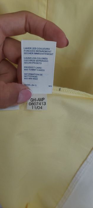 Sukienka Tommy hilfiger,  żółta na ramiączkach, nowa bez metki 36 S