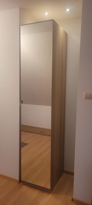 Drzwi Ikea Vikdeal Lustro 229x50 z zawiasami
