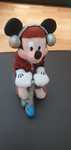 Peluche Vintage Mickey em Trotinete da Disneyland Paris