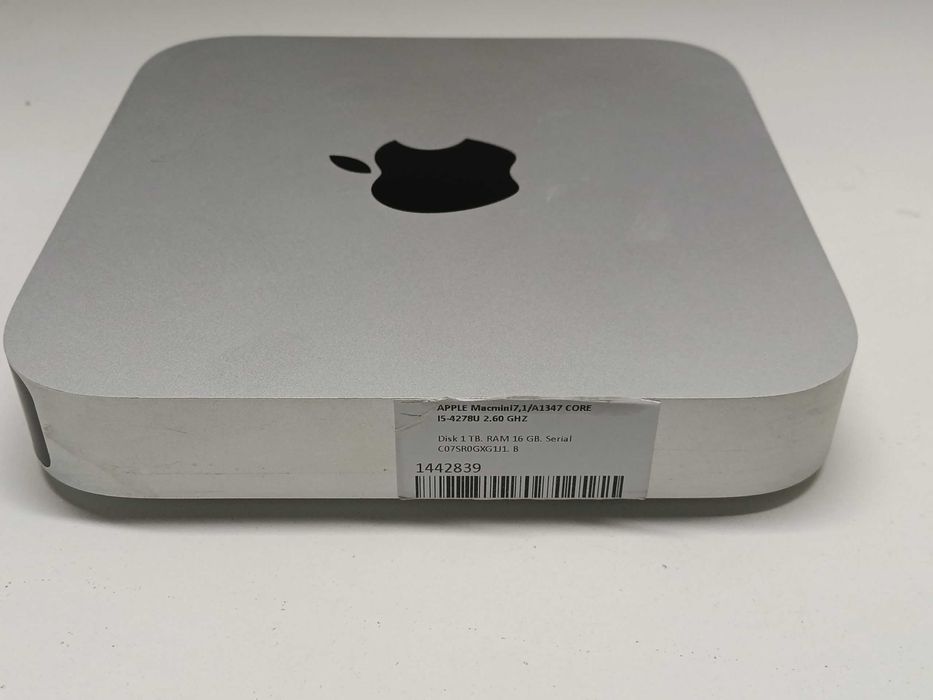Apple Mac Mini A1347 Late 2014  i5-4278U 16Gb  1Tb HDD