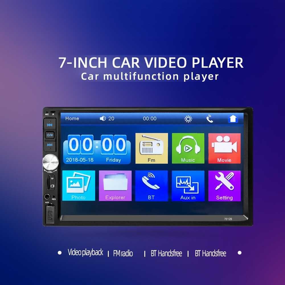 Auto Radio Acodo  2din Carro Display Touch Bluetooth MP5 USB NOVO