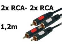 Kabel Prolink 2RCA- 2RCA 1,2m