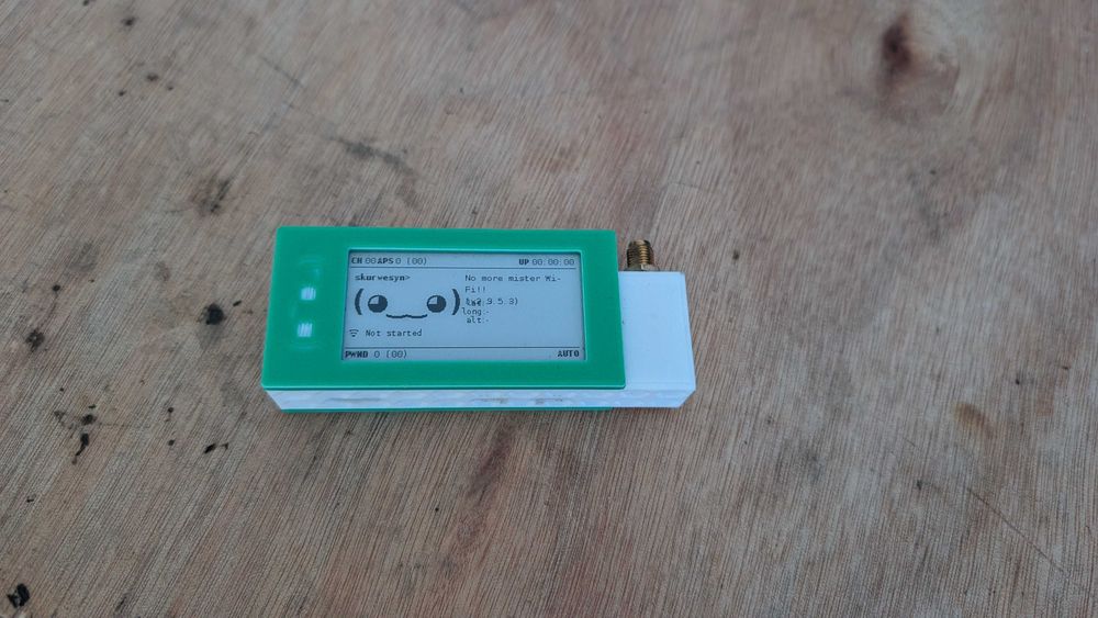 pwnagotchi sapsan + antena alfa 9dbi