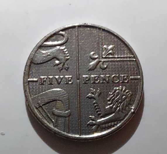 Монета 50 пенсов Великобритания 2014 года