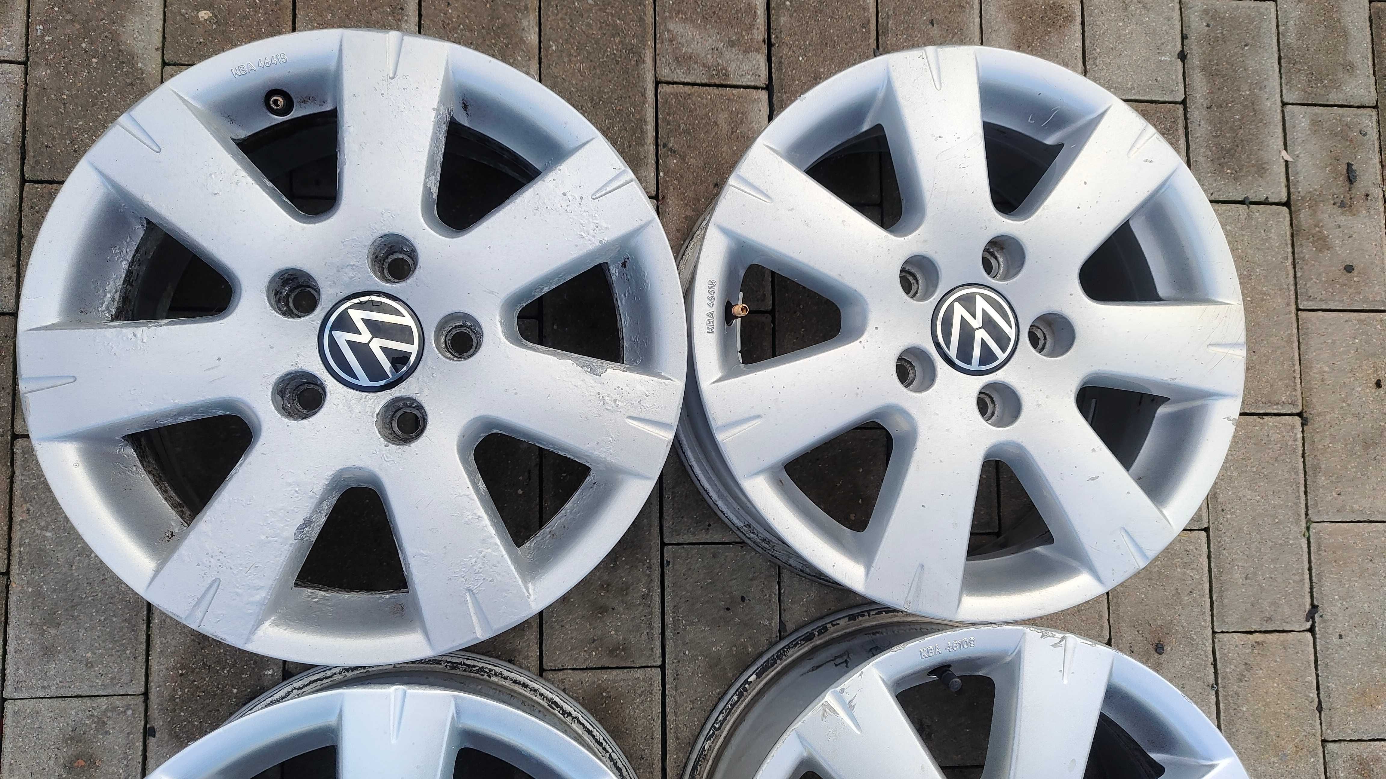 Oryginalne Felgi Aluminiowe BBS VW Touran Golf V 15 5x112 6,6jJ ET50