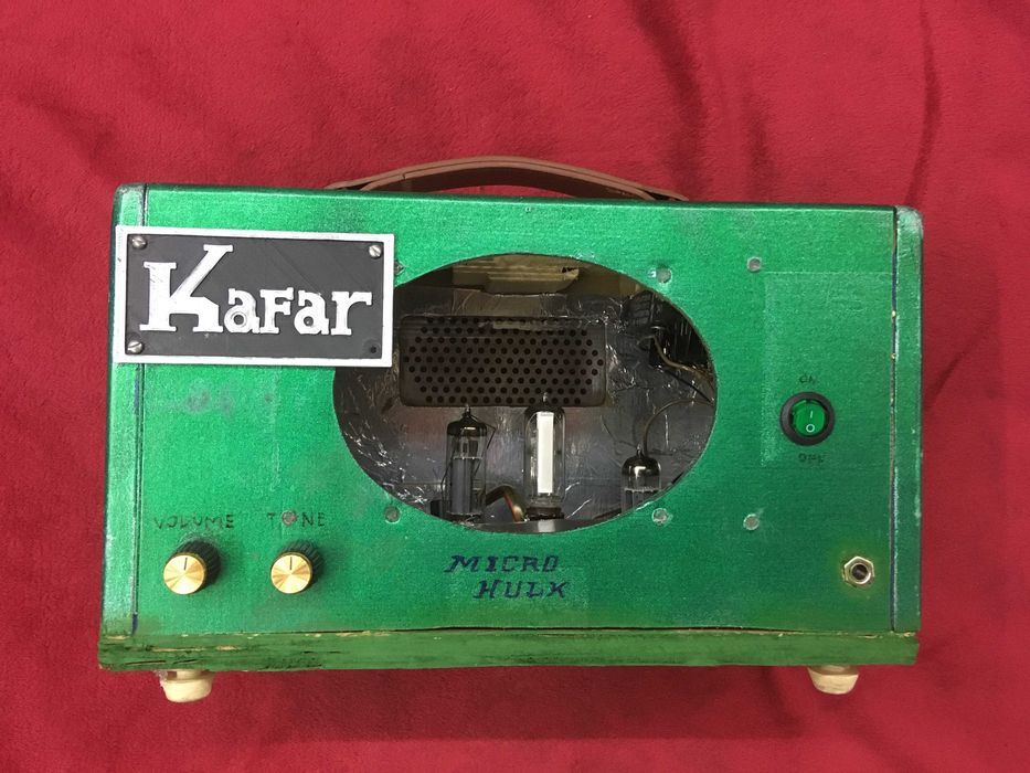 Wzmacniacz gitarowy lampowy 4W KAFAR Micro Hulk (wersja 2)