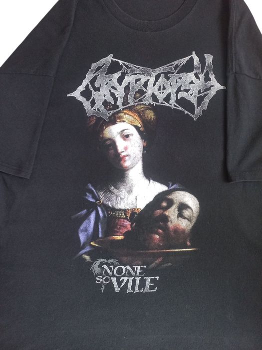 Метал/рок мерч футболка Cryptopsy - None so Vile