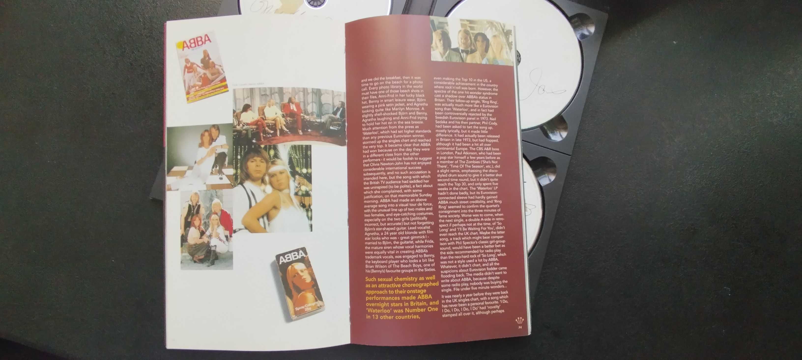 ABBA - THANK YOU FOR THE MUSIC - 4 CD Box Set Numer edycji 101815