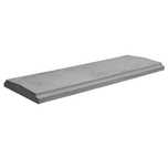 Daszek betonowy dwuspadowy  32x100 cm (1DDW)