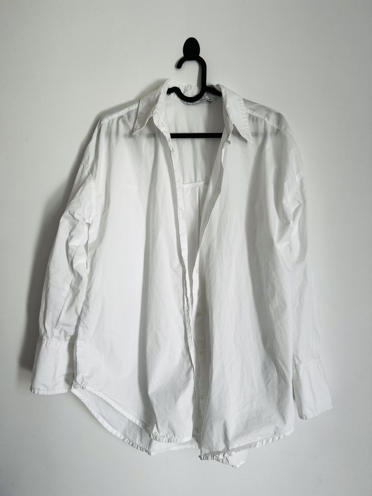 ZARA damska biała koszula oversize XS 34