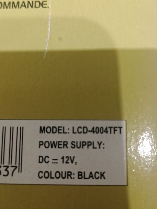 TV portátil Roadstar LCD 4004TFT cor - Ideal para colecionador