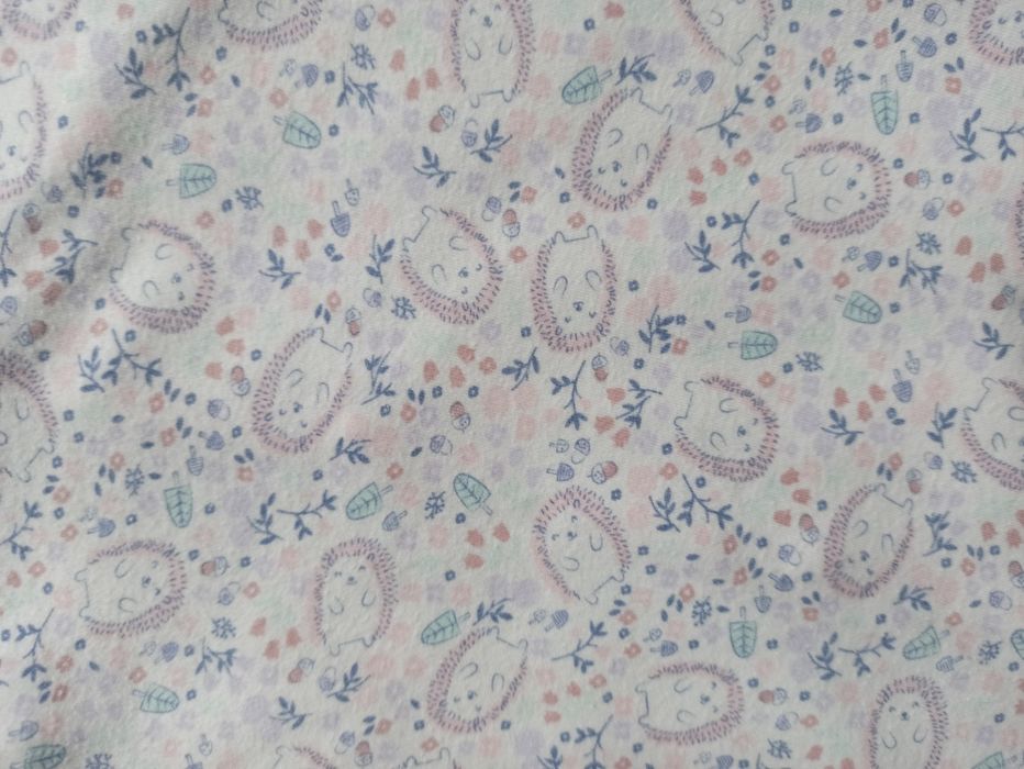 Pajac/śpiochy bawełniane w jeżyki rozm. 86