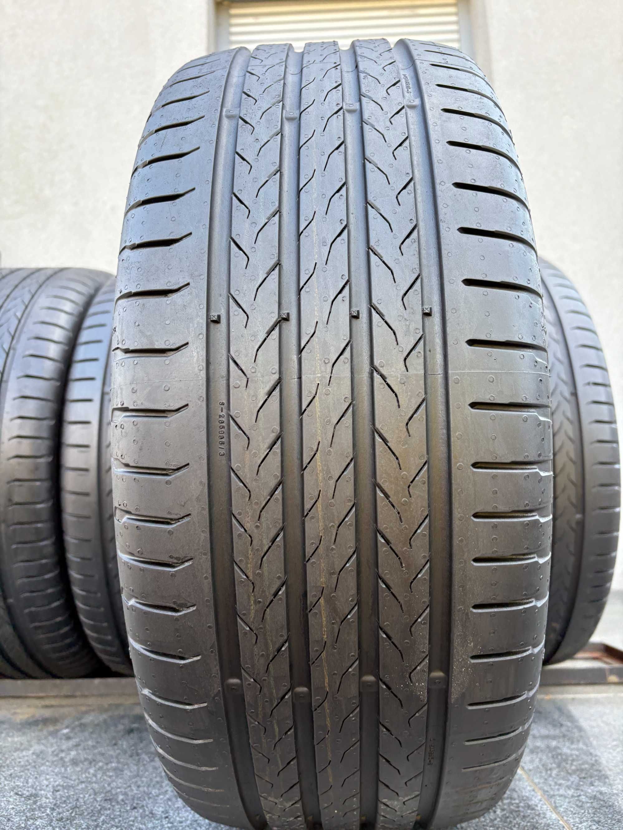 4szt letnie 225/55R18 Continental 6mm 100% bieżnika 2023r L252 gwaranc