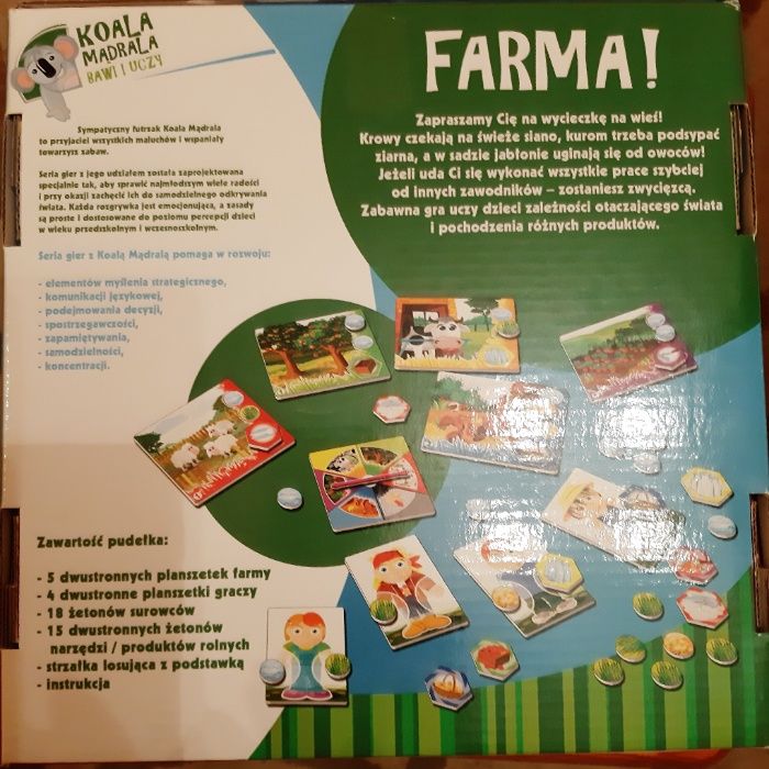 Gra edukacyjna Farma