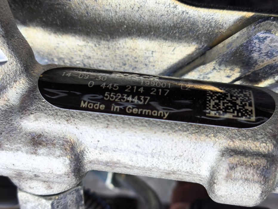 Listwa wtryskowa Fiorino Doblo II 1.3 Multijet 0445/214/217 Siedlce