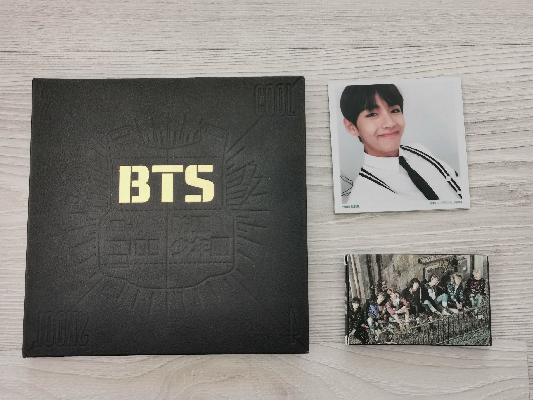 BTS Bangtan Sonyeondan Album 2 Cool 4 Skool K-Pop + zestaw kart