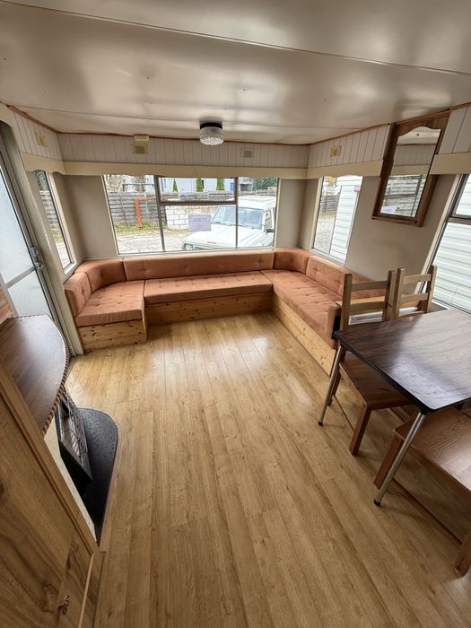 Domek holenderski 8.5m/3.1m, dwie sypialnie, prysznic, transport