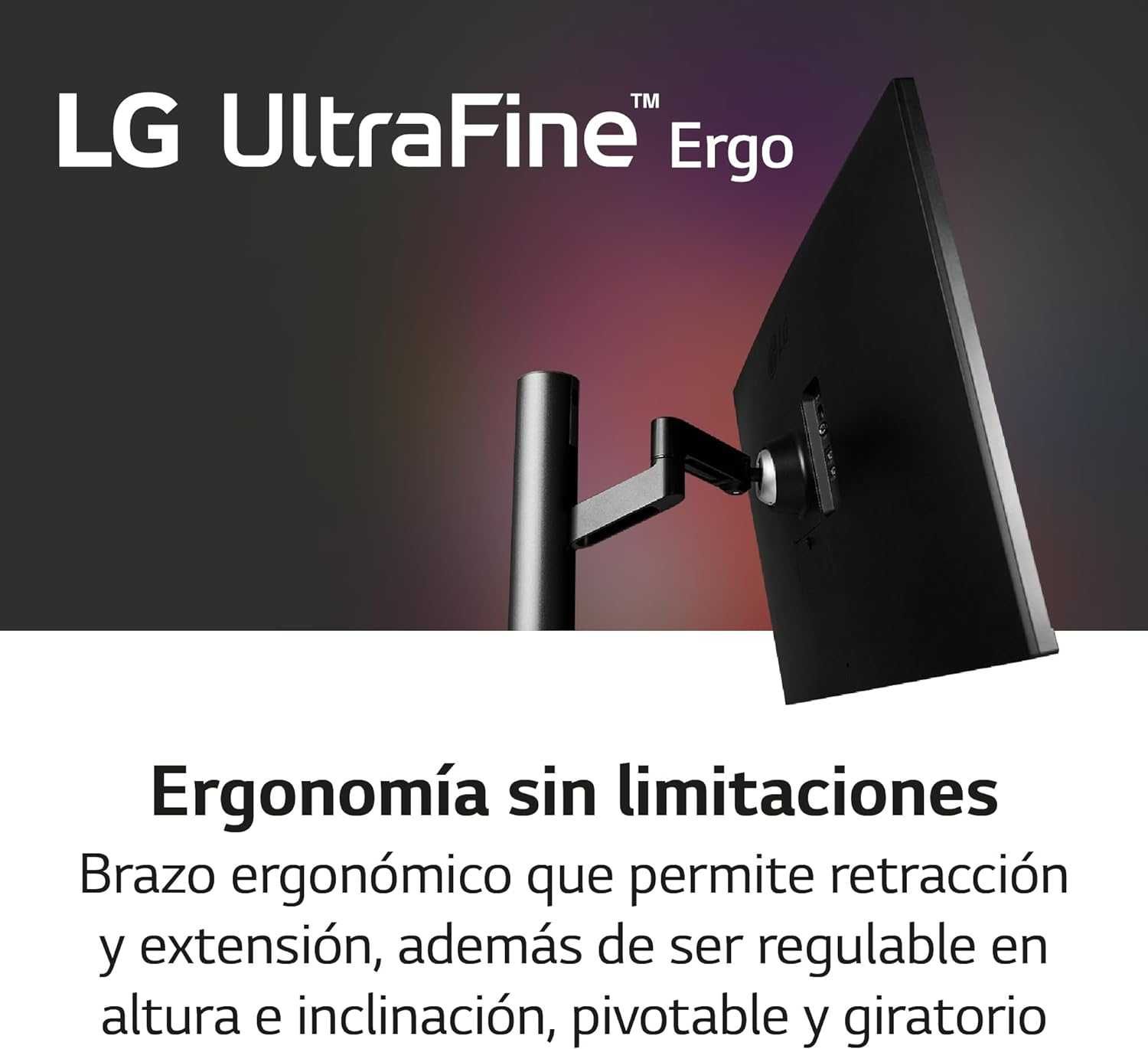 LG 32UN880P-B - Monitor Ultrafine 32", 4K UHD