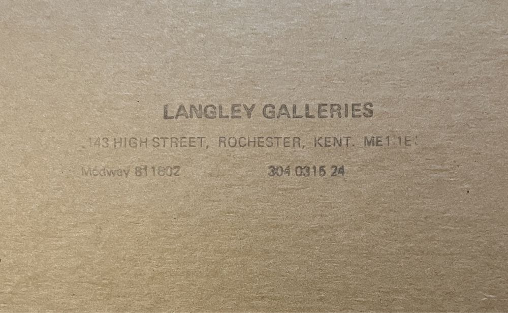 Akwarela z galerii Langley Gallery, sygnowana, nr 477/550