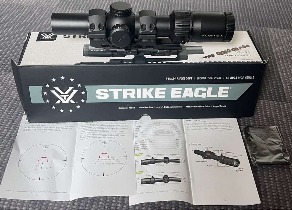 Vortex Strike Eagle 1-8X AR-BDC3