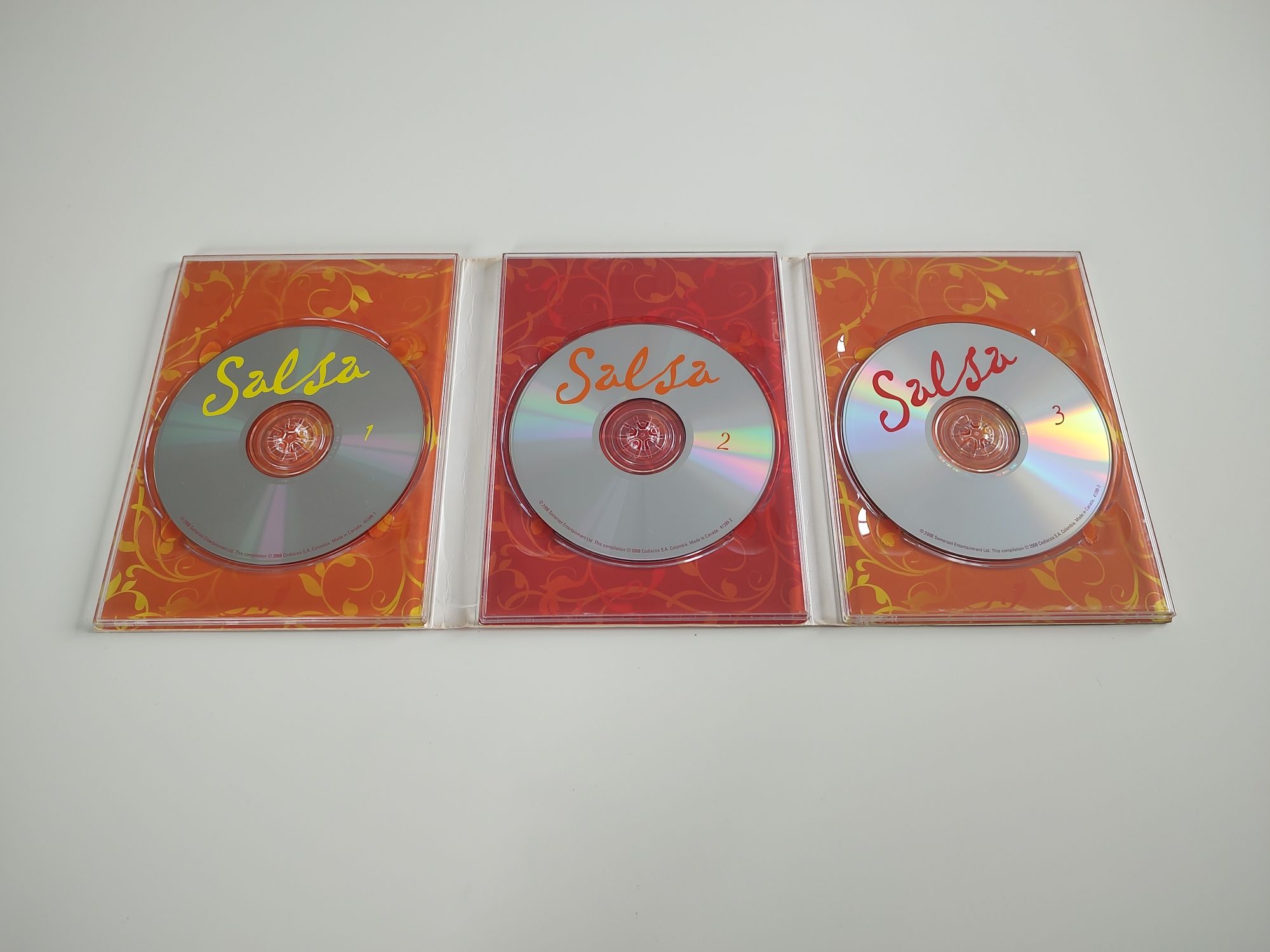 Salsa, zestaw 3 płyt CD z muzyką do tańca