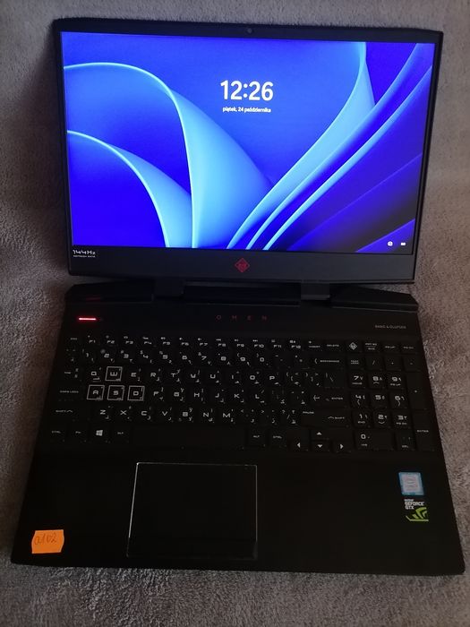 HP OMEN 16  6RDZ 12W GTX 1060 WIN 11 144hz i7 8 GEN 16GB 512GB SSD
