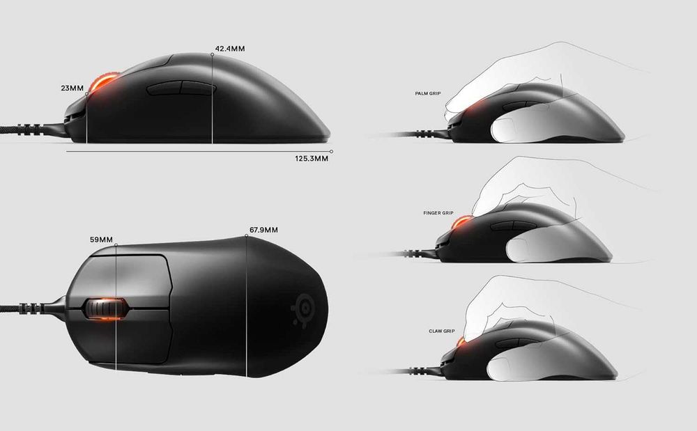 Myszka steelseries Prime