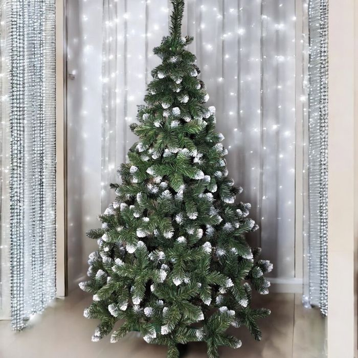 Ялинка штучна ПВХ КАРПАТСЬКА СНІЖНА# Ель, Елка, Ёлка искусственная.