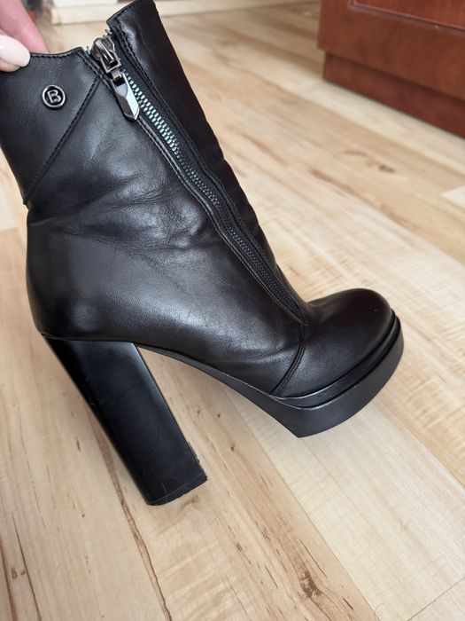 Botki - skóra naturalna