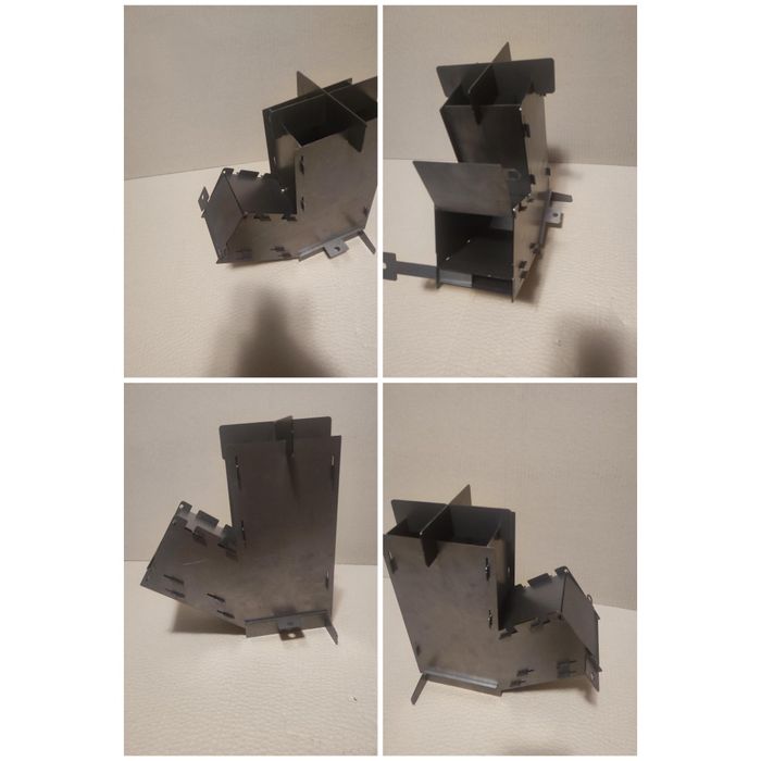 Турбопіч ракетна турбо піч мангал для казана сковороди