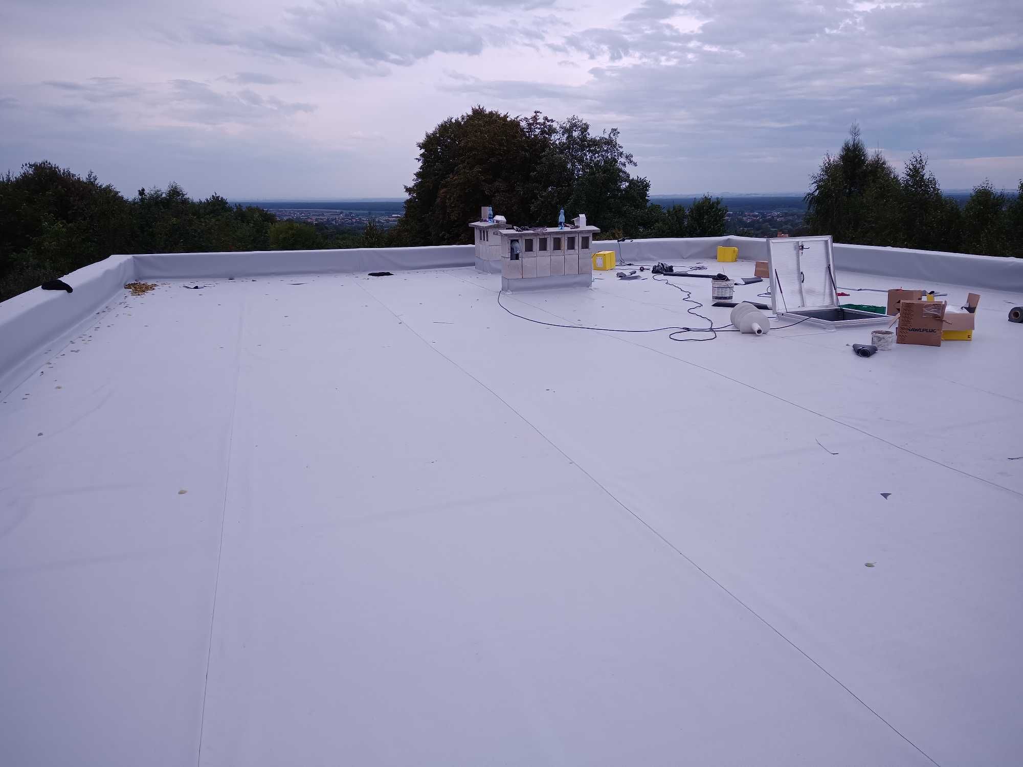 Hydroizolacja taras /balkon / dach płaski    EPDM
