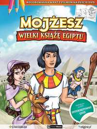 Film animow Mojżesz wielki książę Egiptu książ quiz DVD Stratosmedia