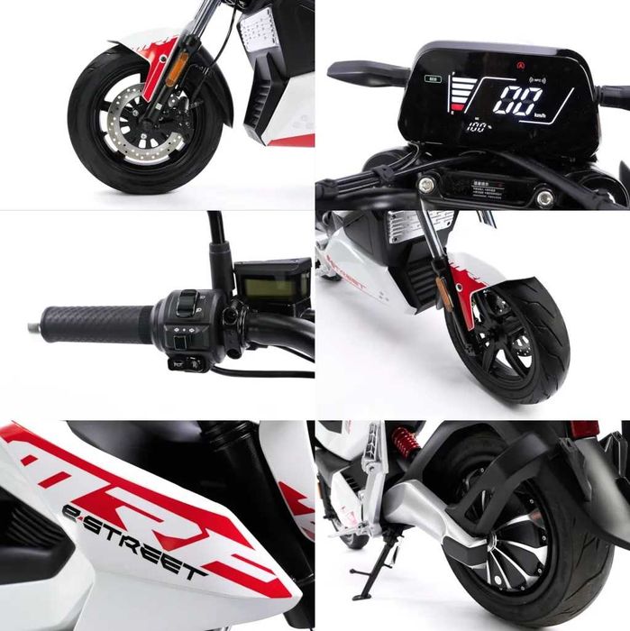 Motorower elektryczny MRF eSTREET 2.5 jak motorynka raty transport