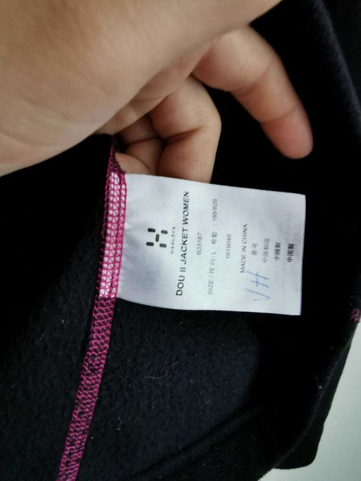 Haglofs bluza polar damska logowana ciepła lekka IDEAŁ ORYGINAŁ L