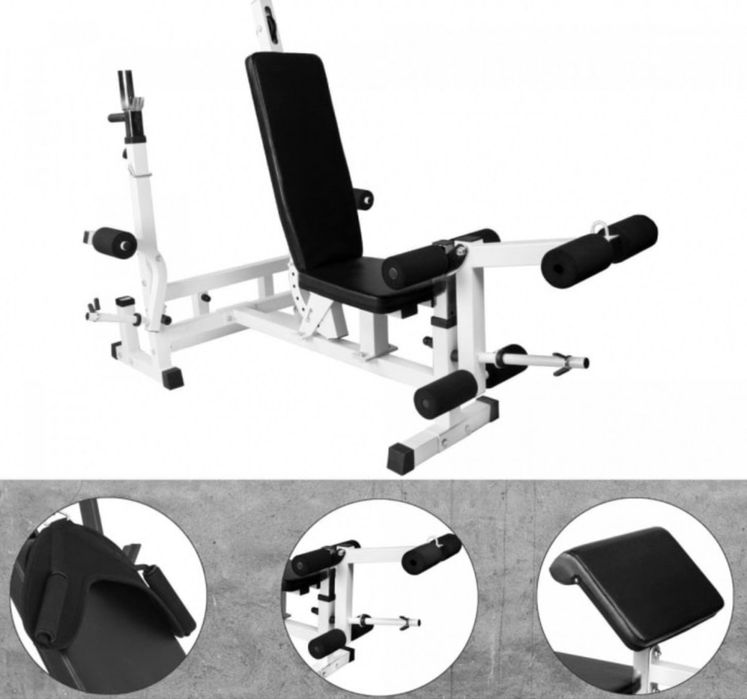 Ławka do ćwiczeń / wielofunkcyjny zestaw  BEZ OBCIAZENIA!