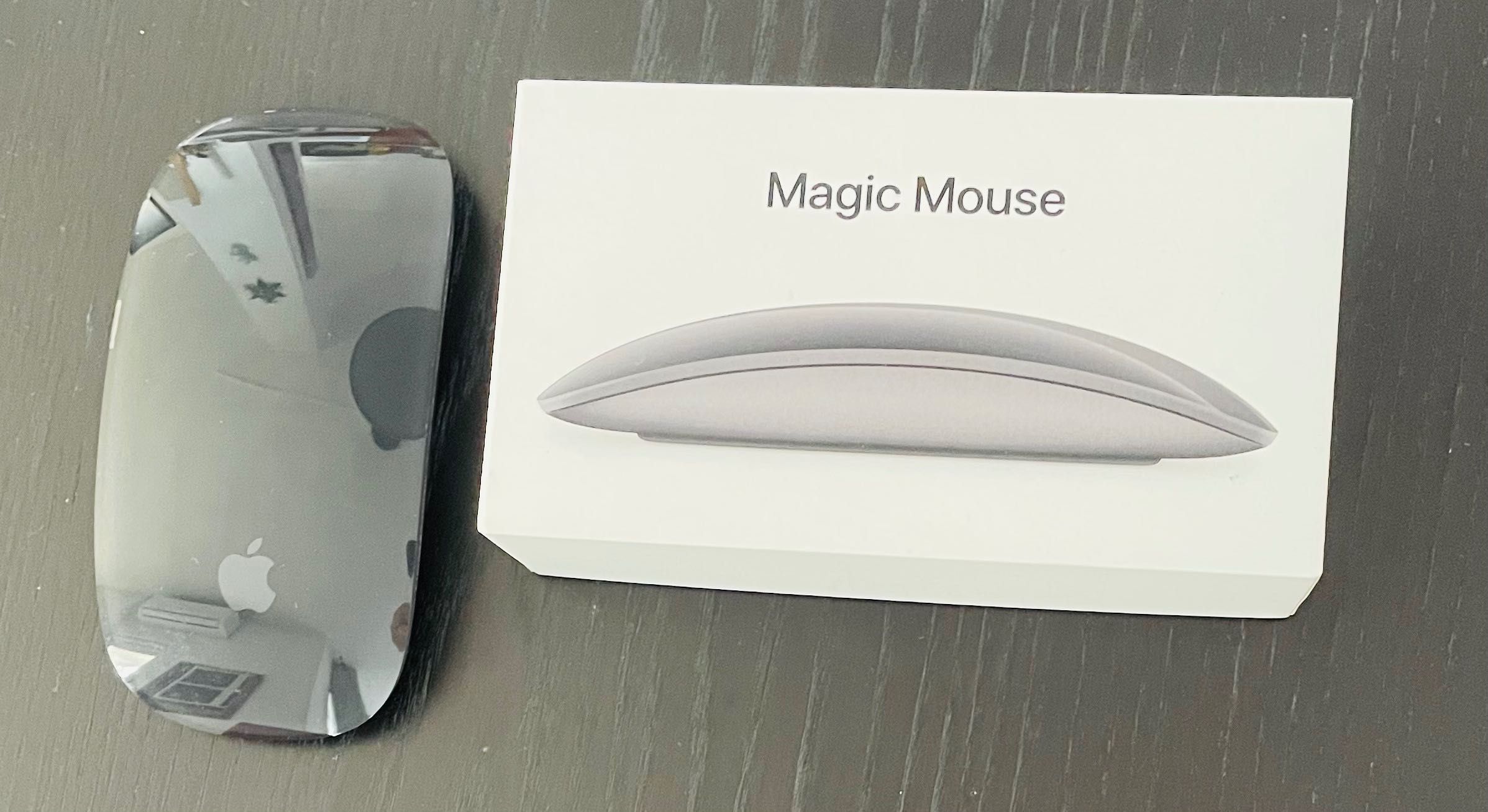 Apple Magic Mouse em preto