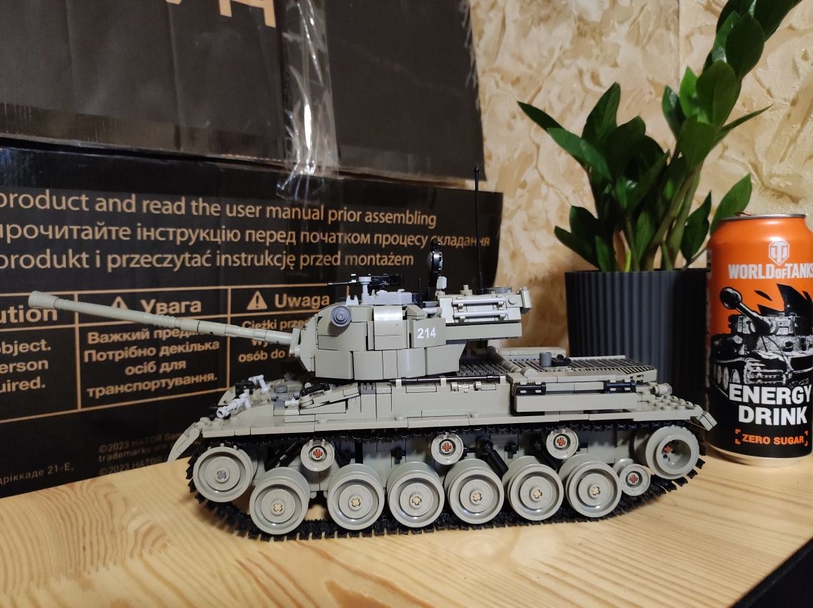 Lego танк М47 Patton (аналог)